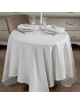 4 serviettes de table Comtesse blanc Garnier Thiebaut