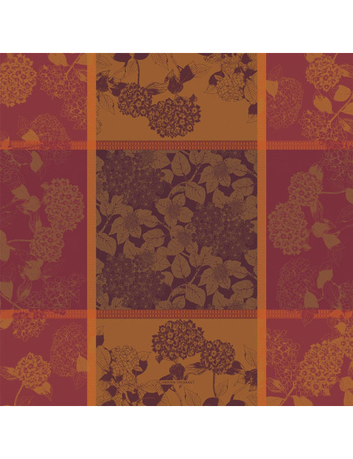 Nappe Hortensias Garnier Thiebaut - 2 coloris 4 tailles
