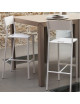 Chaise haute Take Matière Grise - 2 hauteurs 36 coloris