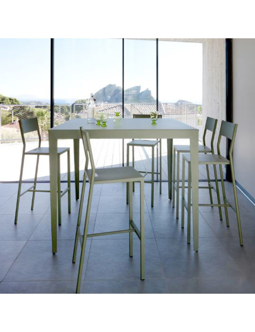 Chaise haute Take Matière Grise - 2 hauteurs 36 coloris