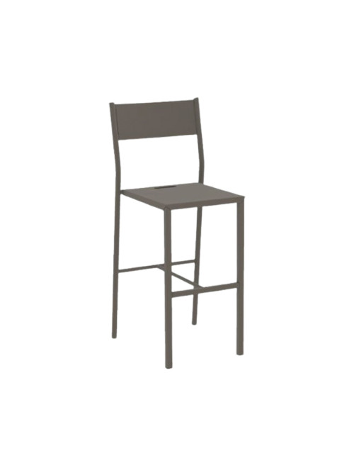 Chaise haute Take Matière Grise - 2 hauteurs 36 coloris