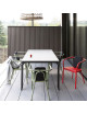 Fauteuil Helm Matière Grise - 38 coloris