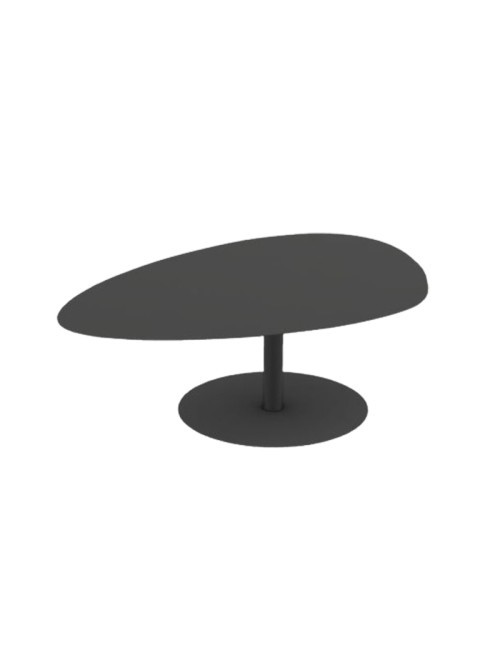 Grande table basse XL Galet Matière Grise - 40 coloris