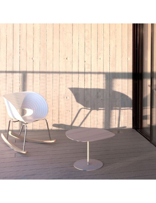Table basse Galet Matière Grise - 3 tailles 40 coloris