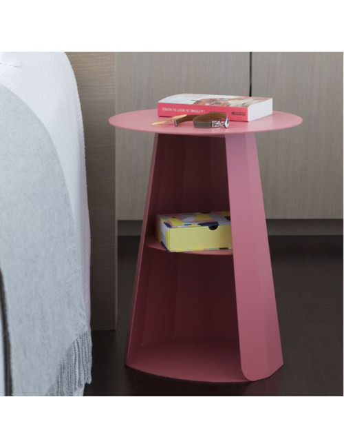 Chevet Ankara Matière Grise acier - 39 coloris