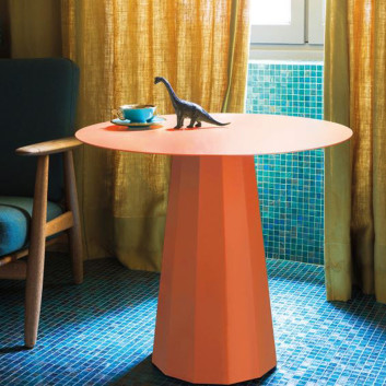 Table lounge Ankara acier Matière Grise - 39 coloris