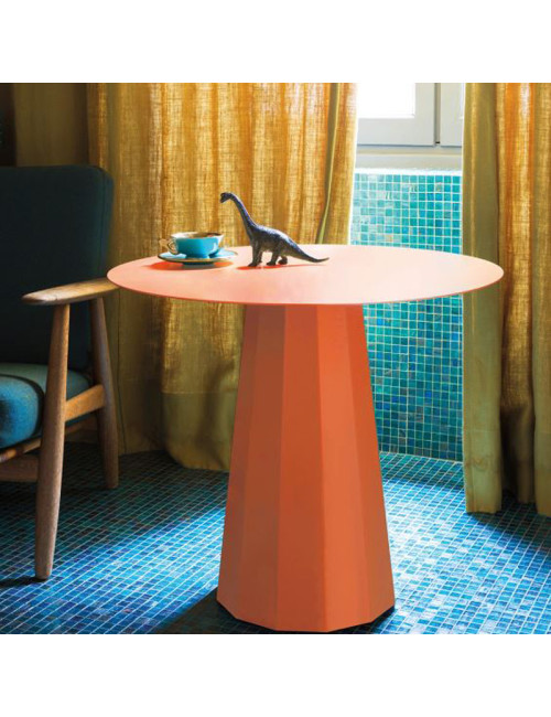 Table lounge Ankara acier Matière Grise - 39 coloris