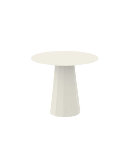 Table basse ronde Ankara acier Matière Grise - 39 coloris 2 tailles