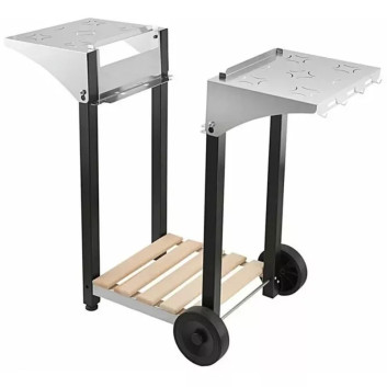 Desserte chariot inox Roller Grill 400 pour plancha CHPS 400