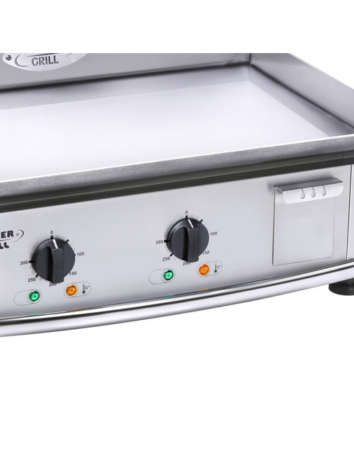 Plancha 600 inox Electrique Roller Grill 60x40cm PLI600EI