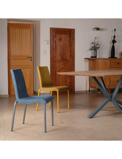 Chaise Venise Carrier - 32 coloris 52 tissus