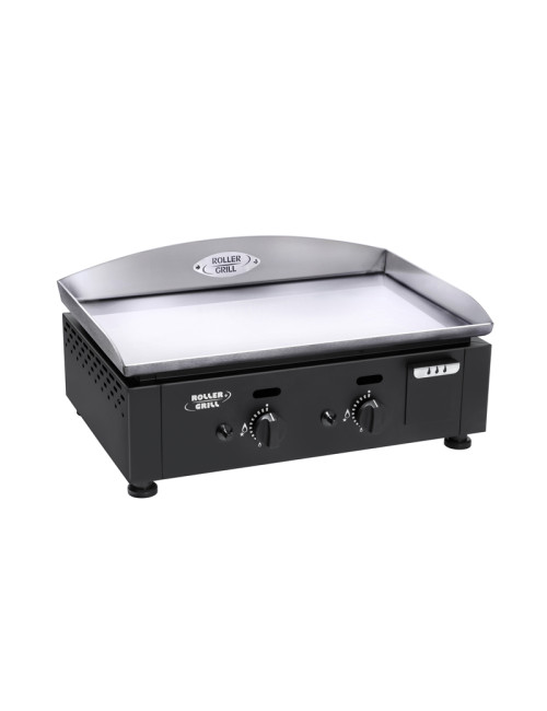 Plancha 600 Gaz Roller Grill 60x40cm PLI600GN noire