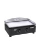 Plancha 600 Gaz Roller Grill 60x40cm PLI600GN noire