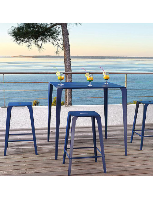 Table Valence 90x90cm CARRIER - 32 coloris 3 hauteurs