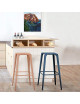 Tabouret snack bar Valence CARRIER - 32 coloris 2 hauteurs