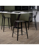 Tabouret snack bar Valence CARRIER - 32 coloris 2 hauteurs