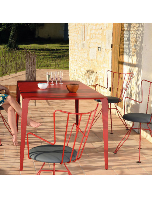 Table Valence 160x90cm CARRIER - 32 coloris 3 hauteurs