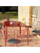 Table Valence 160x90cm CARRIER - 32 coloris 3 hauteurs