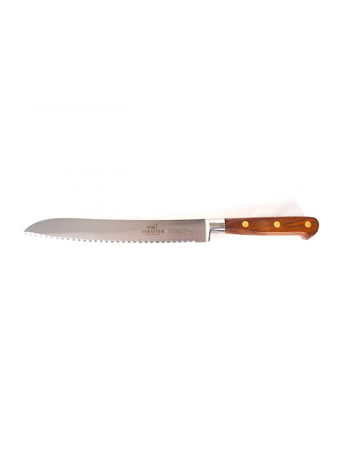 Bloc Sarlat noir noyer Sabatier et 5 couteaux de cuisine Périgord