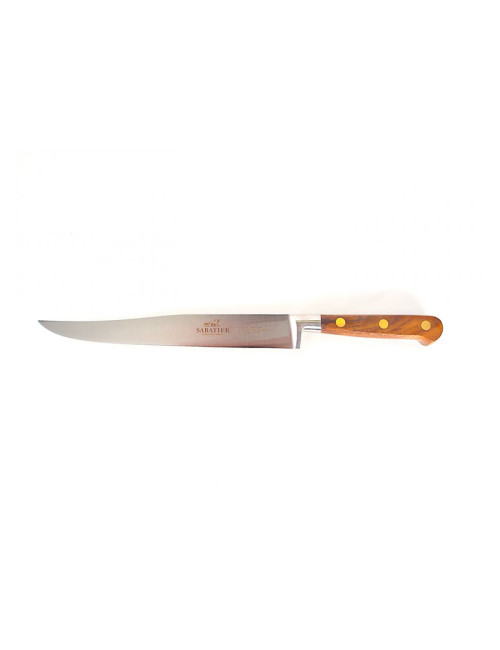 Bloc Sarlat noir noyer Sabatier et 5 couteaux de cuisine Périgord