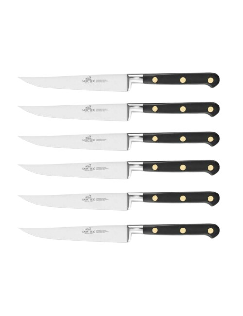 Couteau à steak Sabatier IDEAL Rivets - 2 finitions