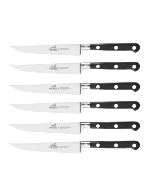 Couteau à steak Sabatier IDEAL Rivets - 2 finitions