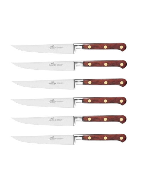 Couteau à steak Sabatier IDEAL bois - 3 finitions