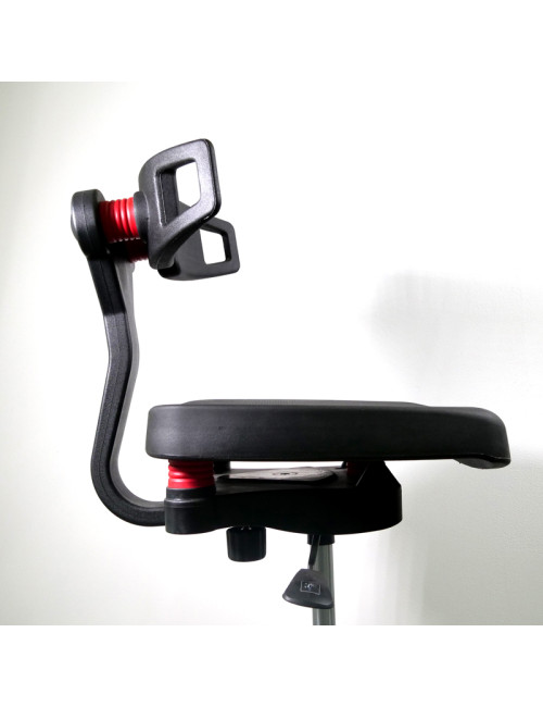 Fauteuil chaise de laboratoire Navailles Koncept noir