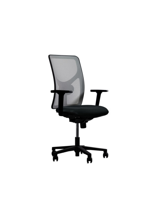 Fauteuil chaise de bureau Navailles Happy Suzanne résille - 6 finitions