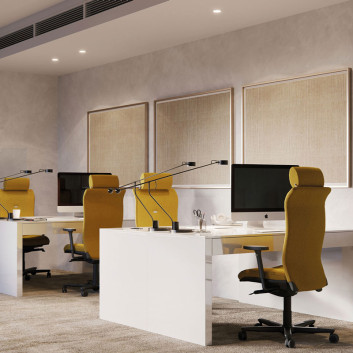 Fauteuil chaise de bureau Navailles Strong Auguste - 15 finitions
