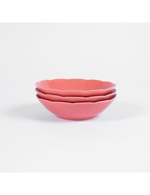 6 assiettes Tahiti Ogre la Fabrique - 5 coloris 4 tailles