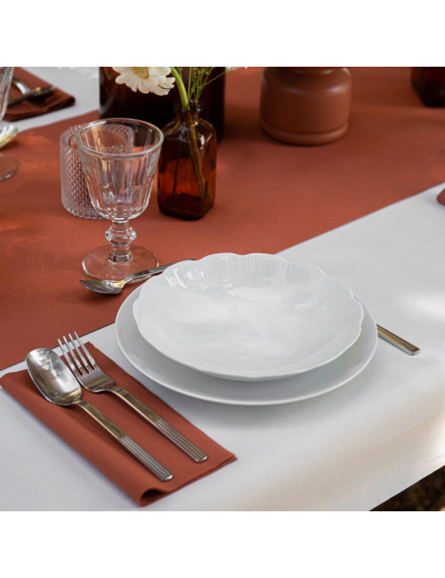 6 assiettes Tahiti Ogre la Fabrique - 5 coloris 4 tailles