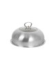 Cloche en inox Le Marquier cuisson à l'étouffée plancha - avec ou sans thermomètre