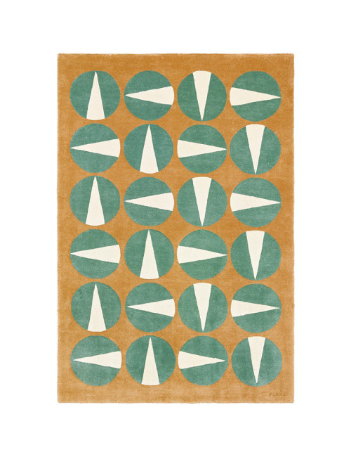 Tapis Gouache Terre Toulemonde Bochart - 3 dimensions