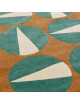 Tapis Gouache Terre Toulemonde Bochart - 3 dimensions