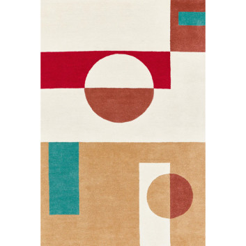 Tapis Irmaos Beige Toulemonde Bochart - 3 dimensions
