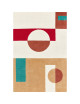 Tapis Irmaos Beige Toulemonde Bochart - 3 dimensions