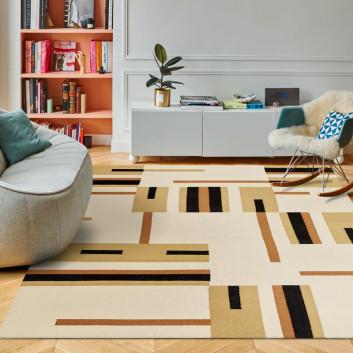 Tapis Tandeta Naturel Toulemonde Bochart - 2 dimensions