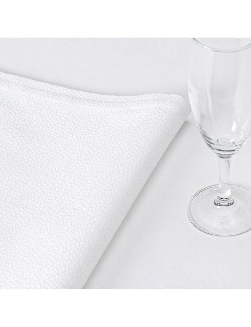Nappe Offre White coton Le Jacquard Français - 3 dimensions