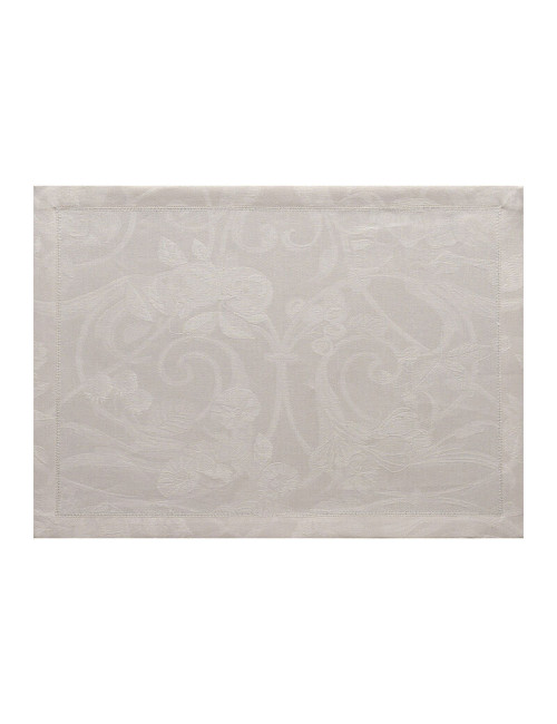 4 sets de table Tivoli Lin Le Jacquard Français - 10 coloris