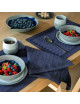 4 sets de table Club coton lin Le Jacquard Français x Wilmotte - 7 coloris - rectangulaires