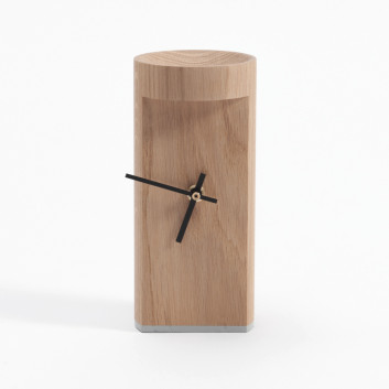 Horloge Carmen Drugeot Manufacture chêne massif - 14 coloris