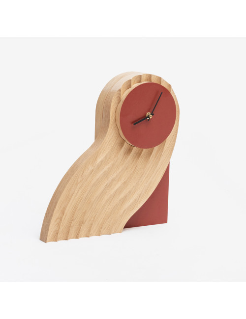 Horloge Fluss Drugeot Manufacture chêne massif - 14 coloris 2 finitions