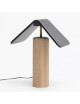 Lampe à poser Cabane Drugeot Manufacture chêne massif - 14 coloris 2 finitions