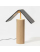 Lampe à poser Cabane Drugeot Manufacture chêne massif - 14 coloris 2 finitions