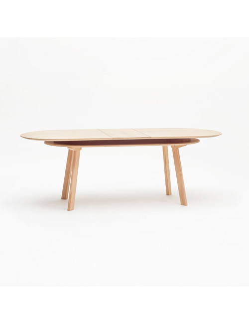 Table à manger extensible Parati Drugeot Manufacture chêne massif - 2 tailles 14 coloris 2 finitions