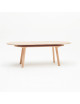 Table à manger extensible Parati Drugeot Manufacture chêne massif - 2 tailles 14 coloris 2 finitions