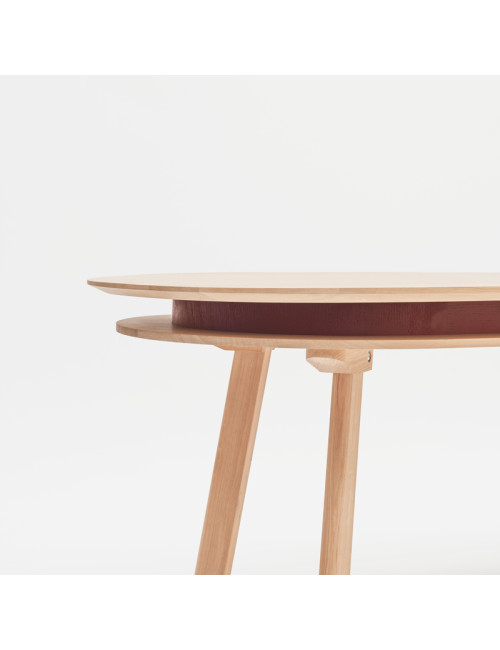 Table à manger extensible Parati Drugeot Manufacture chêne massif - 2 tailles 14 coloris 2 finitions