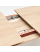 Table à manger extensible Parati Drugeot Manufacture chêne massif - 2 tailles 14 coloris 2 finitions