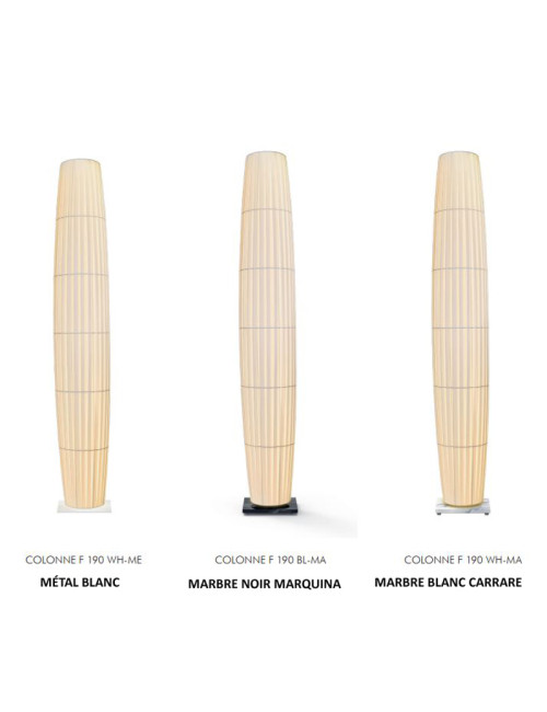 Lampadaire Colonne Dix Heures Dix - 3 finitions